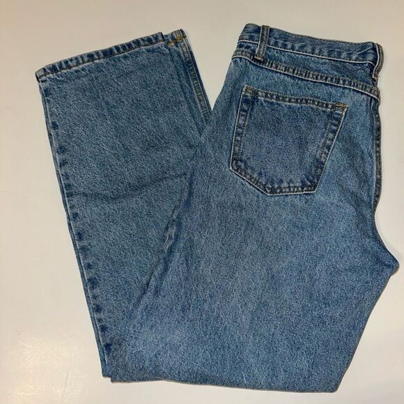 J. Galt Shanghai Jeans Women’s Size Small 31x29.5 Relaxed Straight 100% Cotton - Picture 1 of 8